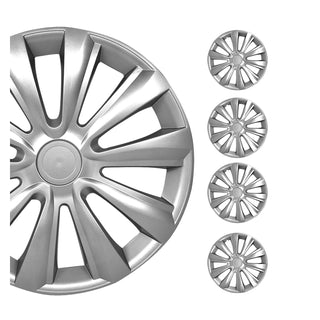 OMAC Hubcap Wheel Cover, 16 Inch, Silver