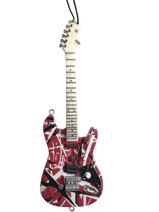 6" Ornament - EVH Frankenstein Eddie's Mini Guitar Replica Collectible - Officially Licensed6