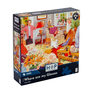 The House of Puzzles Puzzles, 48 x 69 cm, Multicolor