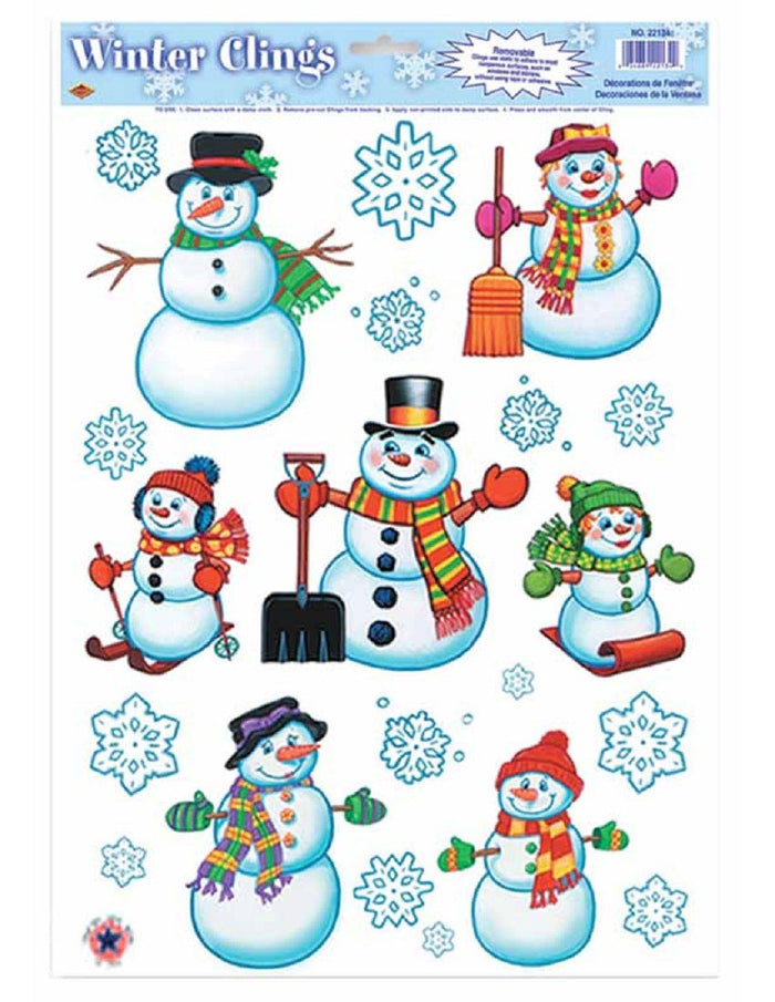 Beistle Sticker Decal, 12" x 17", Multicolor