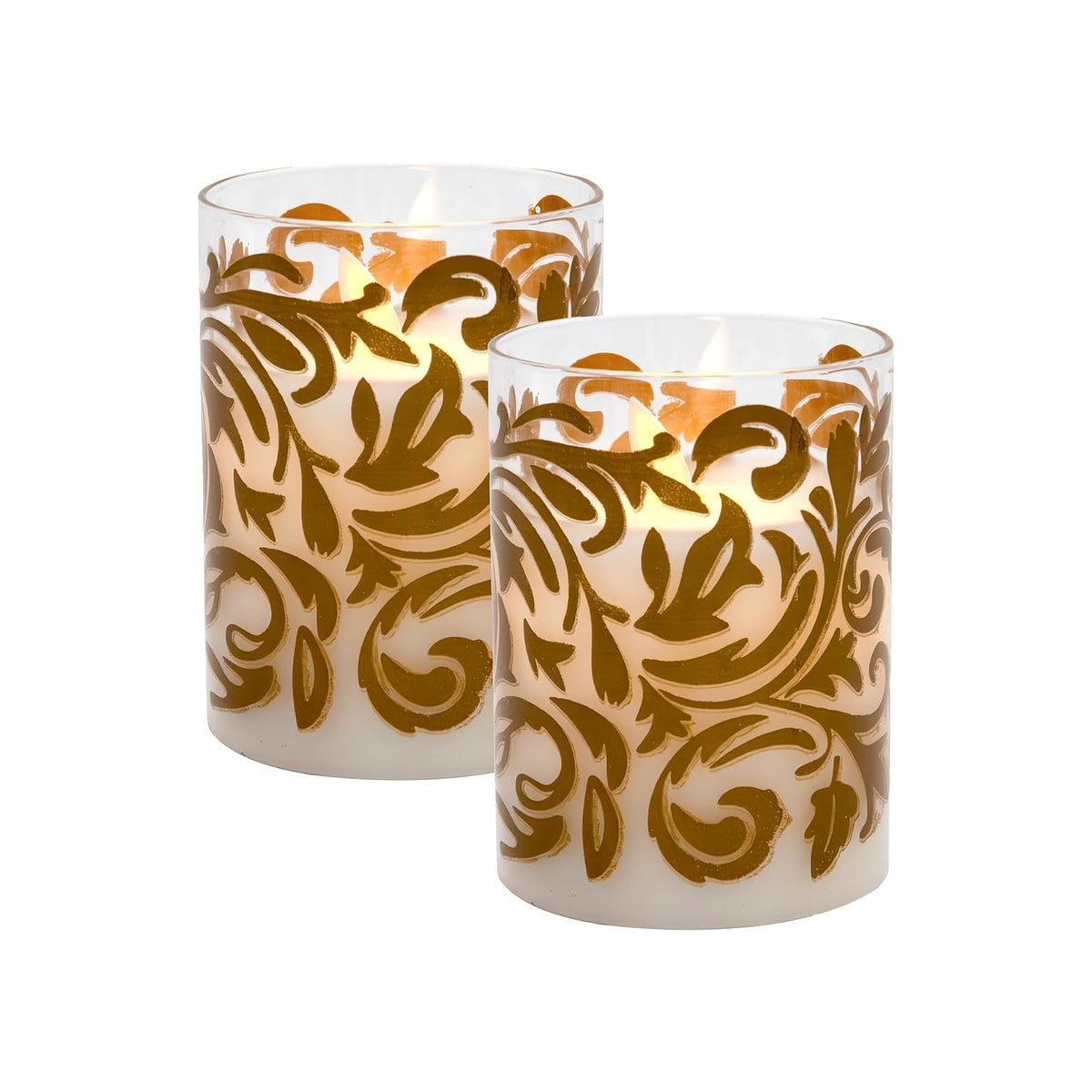 Lumabase Lamp, 3 inches diameter, 4 inches height, Gold