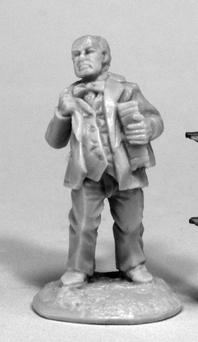 Reaper Miniatures 80073 Pulp Era Professor, Chronoscope Bones Miniature