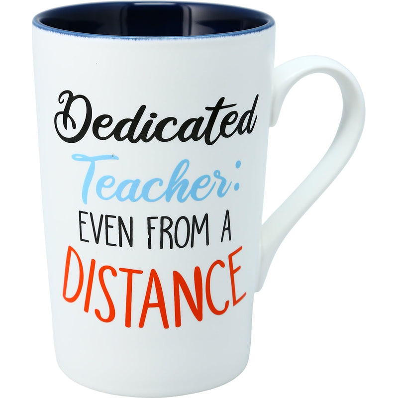 Pavilion Gift Company Dedicated Teacher - 15 oz Latte Cup