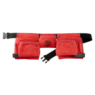 Graintex Tool Belt, One Size Fits All, Red