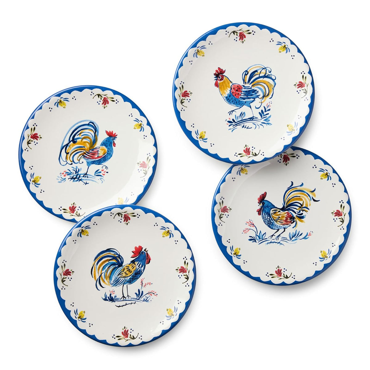 Certified International Dishware Plate, Small, Multi-colored (golden yellow, dee