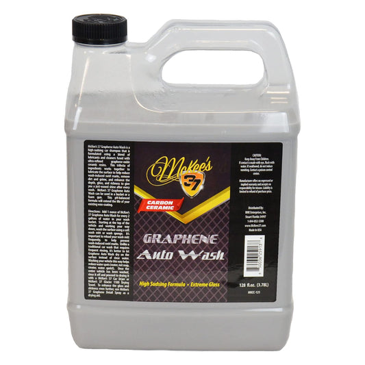 McKee's 37 Graphene Auto Wash (High-Sudsing Snow Foam Car Soap), 128 fl. oz.