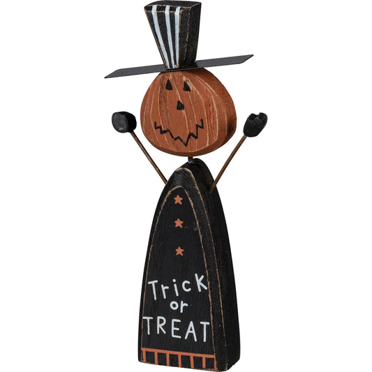 Primitives by Kathy Figurine, Black Orange, Trick Or Treat