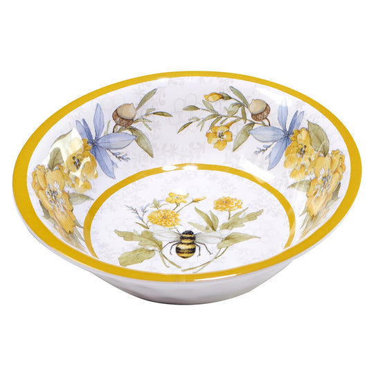 Certified International Bee Sweet Melamine All Purpose Bowl, 7.50-inch Diameter