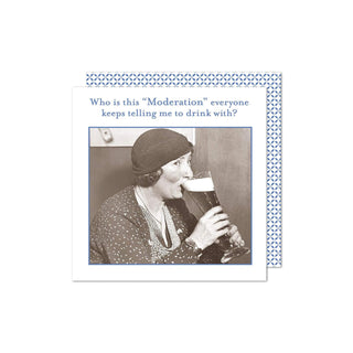Shannon Martin Design Disposable Napkin, 5 x 5, Moderation