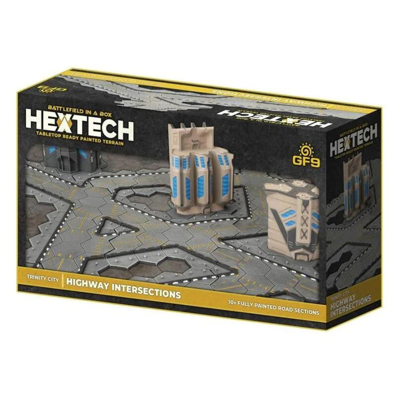 Hextech Battlefield in A Box: Trinity City Highway Intersections