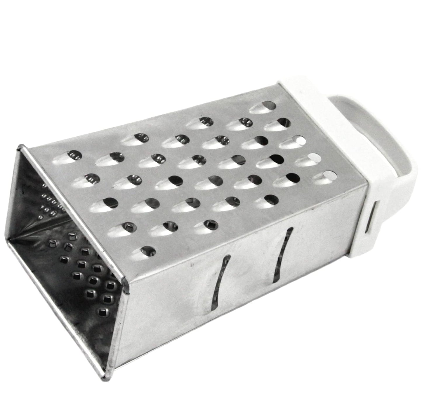Chef Craft Pyramid Grater, 6", Silver/White
