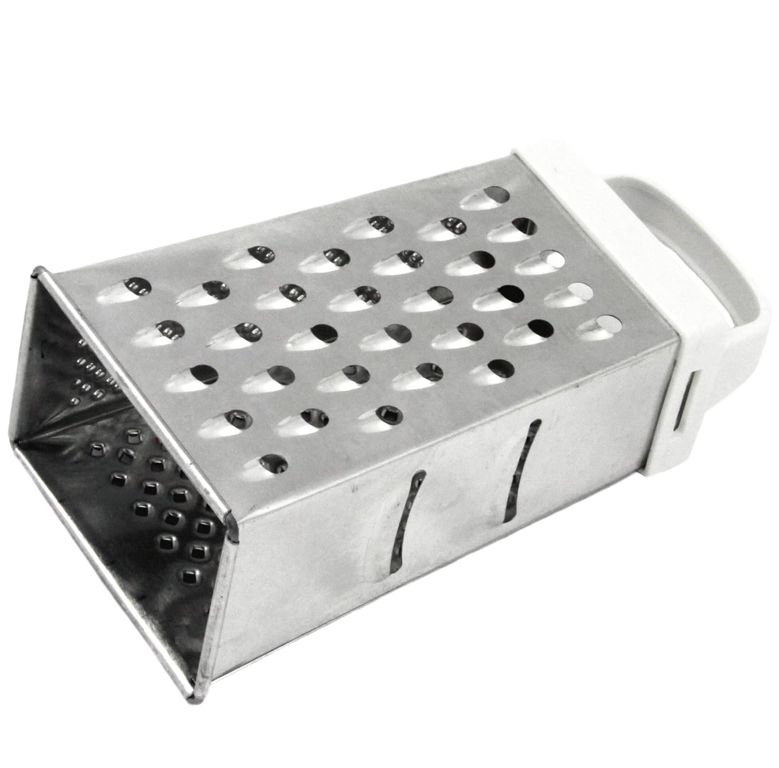 Chef Craft Pyramid Grater, 6", Silver/White