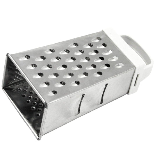Chef Craft Pyramid Grater, 6", Silver/White