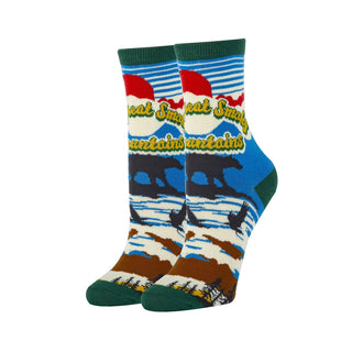 ooohyeah Socks, Smoky Mountain, Modern