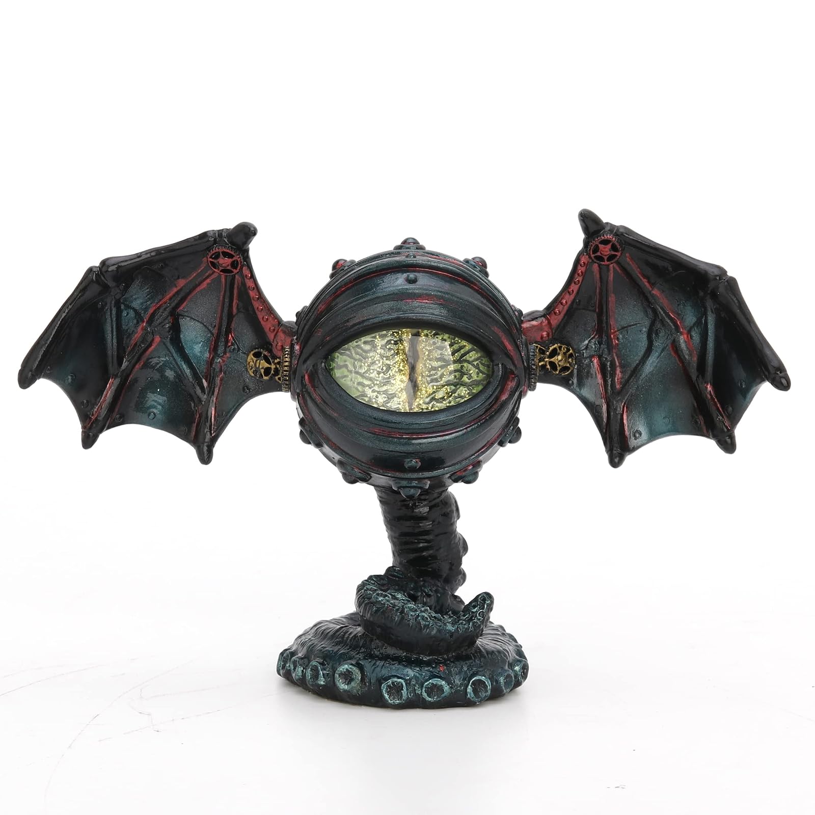 Unicorn Studio Veronese Design 4 1/8 Inch Creature Steampunk Floating Eye Octobat Hand Painted Cast Resin Metallic Finish Statue Tabletop Mini Figurine