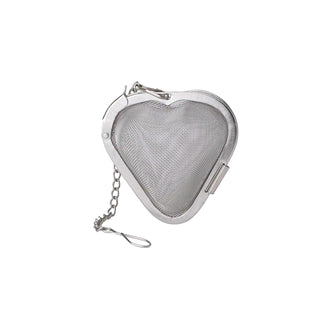 HIC Kitchen Tea Infuser, Heart, 2.5-Inch, Single, Stainless Steel