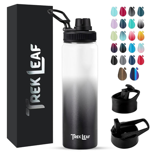 Trek Leaf Bottle, 22 Ounces, Day & Night