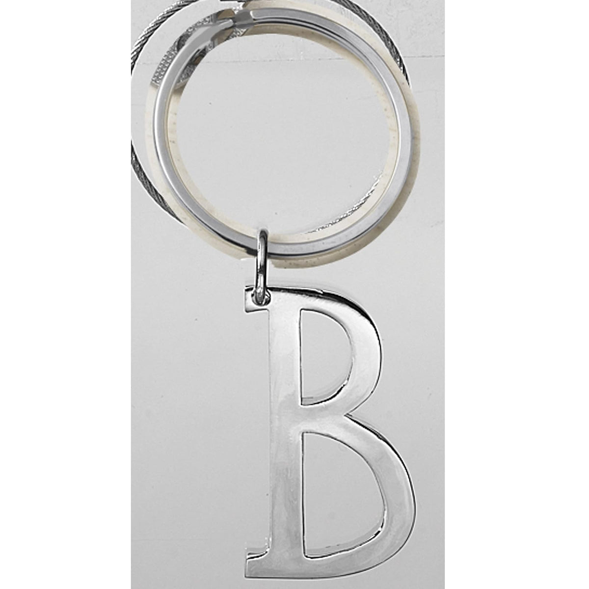 Ganz Keychain, Grey, Modern