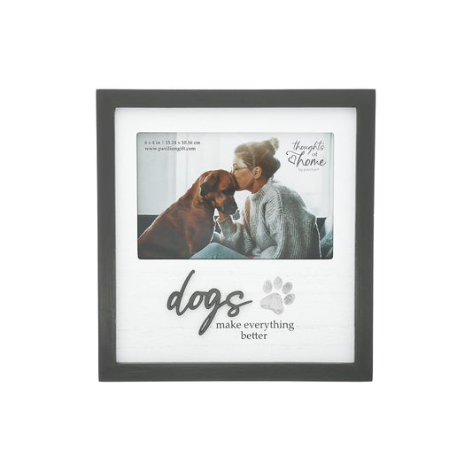 Pavilion Gift Company Picture Frame, 6" x 4", White
