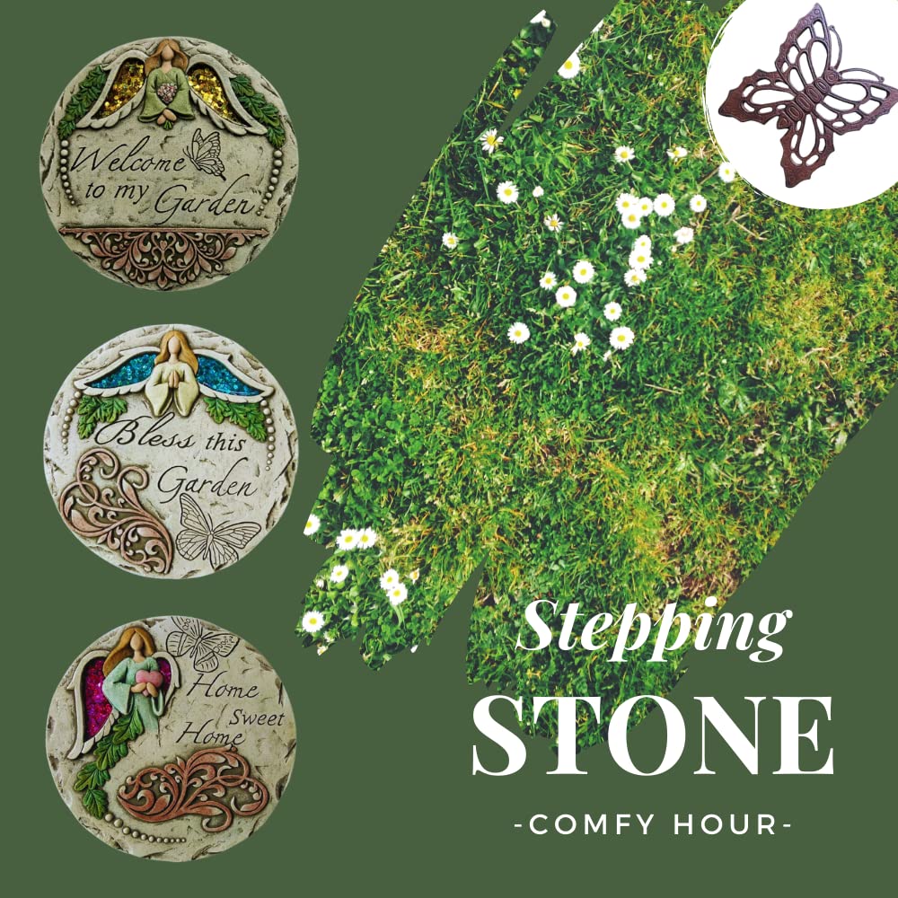 Comfy Hour Cast Iron Garden Stepping Stone - Turtle