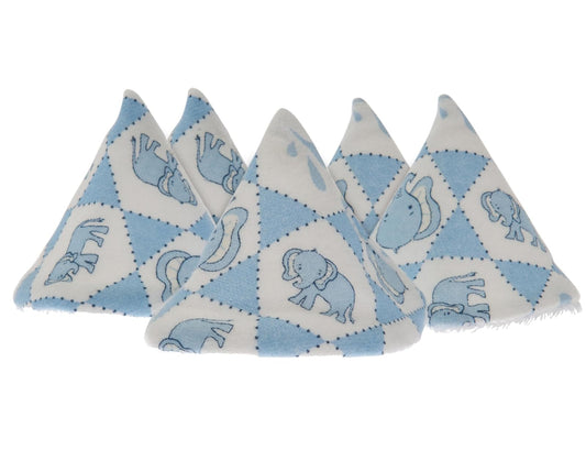 Beba Bean Pee-Pee Teepee Elephant Blue - Cello Bag