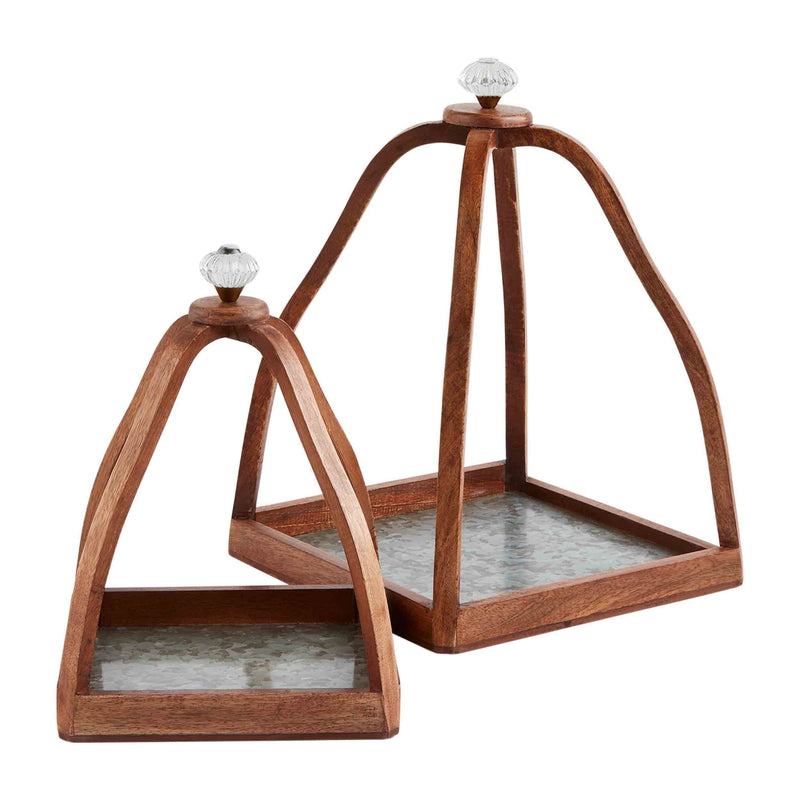 Mud Pie Door Knob Lantern, Small 14 1/2" x 10" | Large 18" x 13"