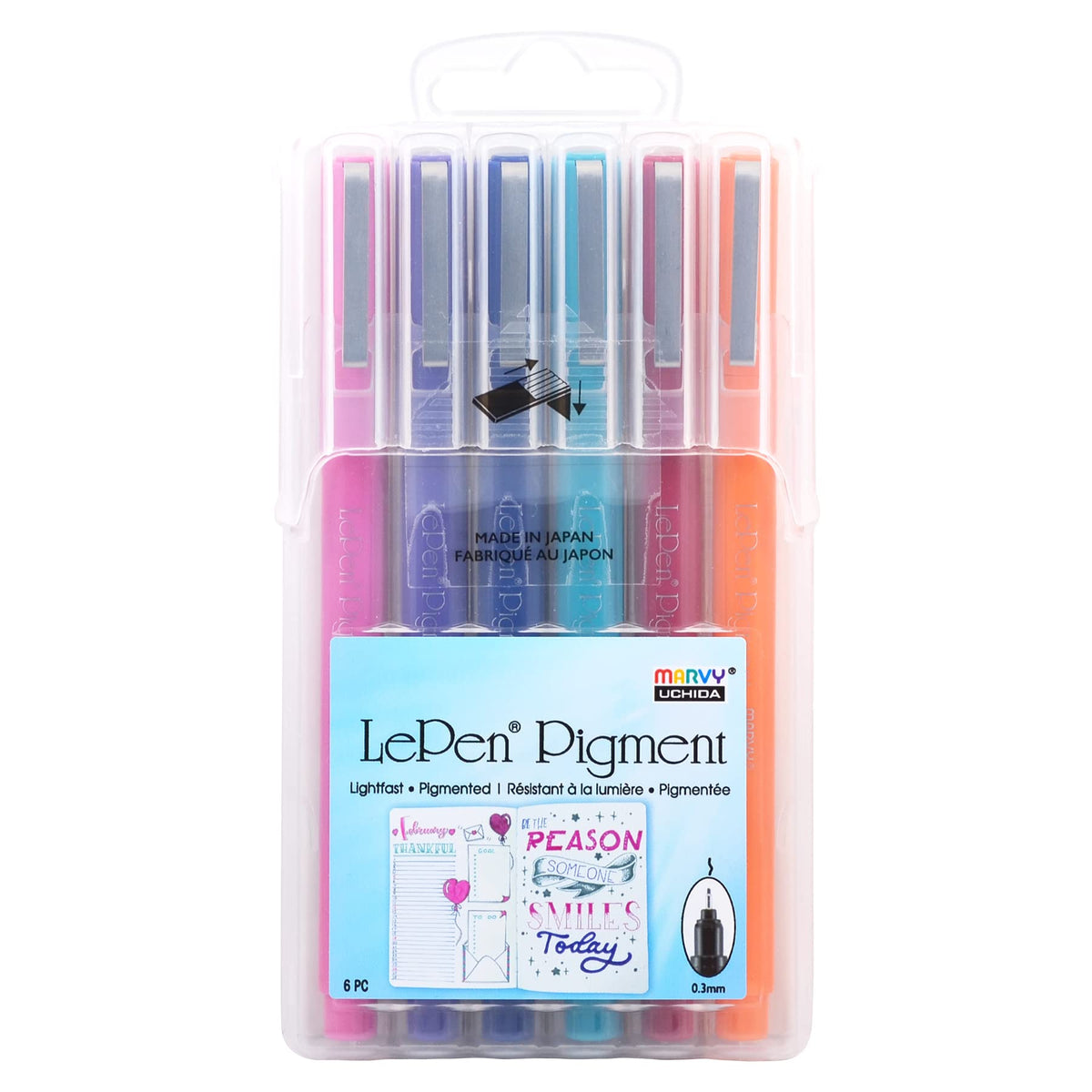 Marvy Uchida Marking Pen, 1 Count (Pack of 1), Jewel Colors