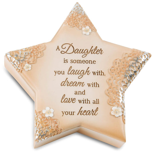 Pavilion Gift Company 19085 Daughter Keepsake Box 3-3/4 by 4-Inch