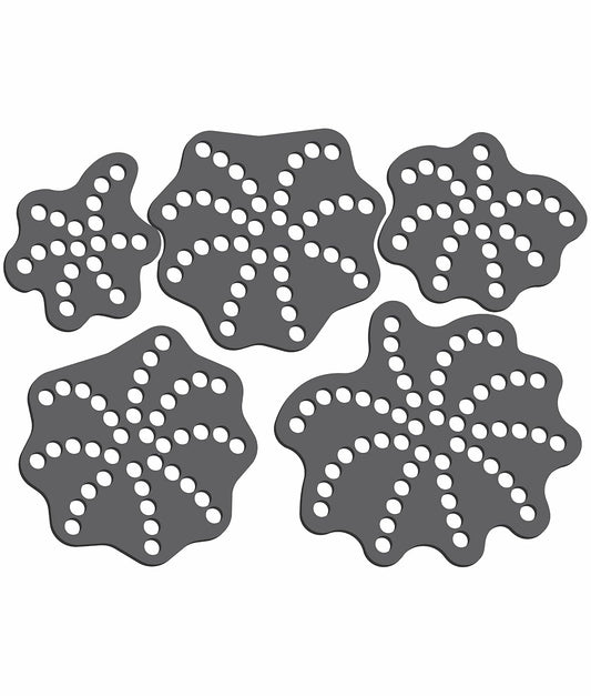 Rhinestone Genie Fireworks Small Magnetic Rhinestone Template, Black