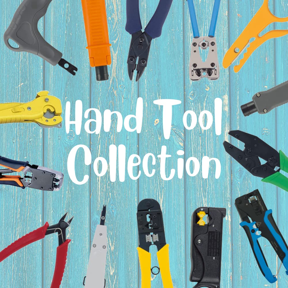 Comfy Hour Jolly Handy Tools Collection Multi-Pairs Punch Down Tool 110 Type With Blade HT-15B, Metal