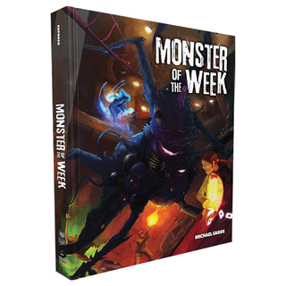 Evil Hat Productions Monster of The Week: Hardcover Edition - RPG Book for 3-5 People, Supernatural Mysteries, Adds 2 New Playbooks, Start Hunting, Action Horror Roleplaying Game