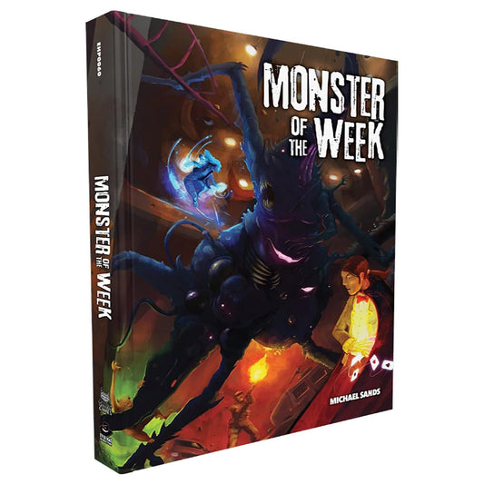 Evil Hat Productions Monster of The Week: Hardcover Edition - RPG Book for 3-5 People, Supernatural Mysteries, Adds 2 New Playbooks, Start Hunting, Action Horror Roleplaying Game