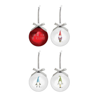 Rae Dunn Hanging Ornament, Red, Elegant,Traditional