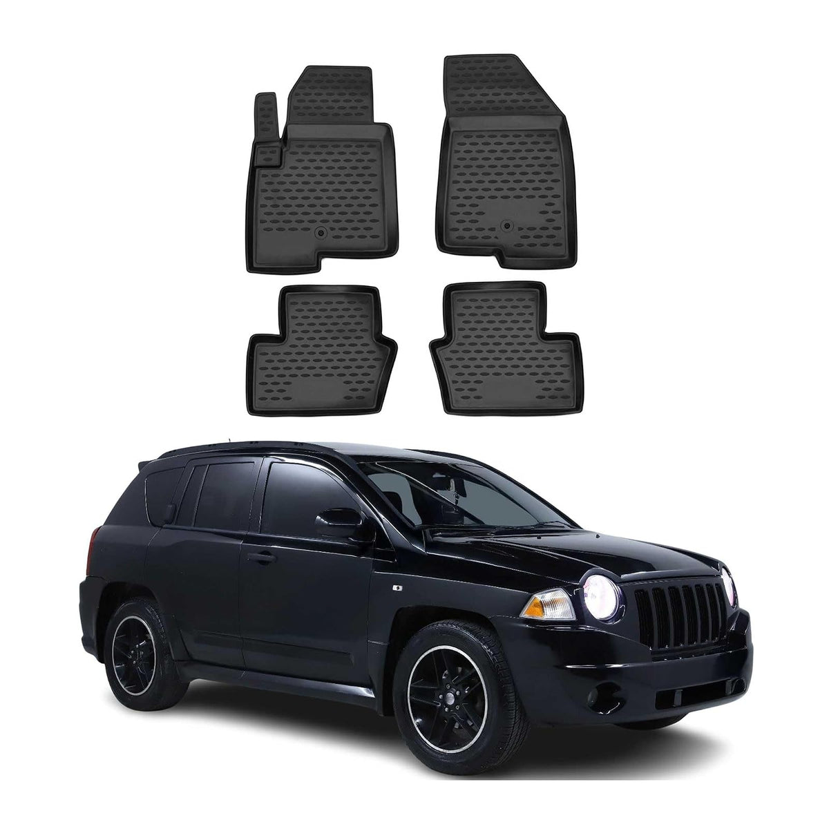 OMAC Vehicle Mat, Dodge Caliber 2007-2012, black