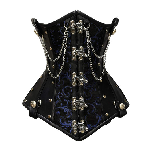 luvsecretlingerie Corset, Medium, B009(blue)