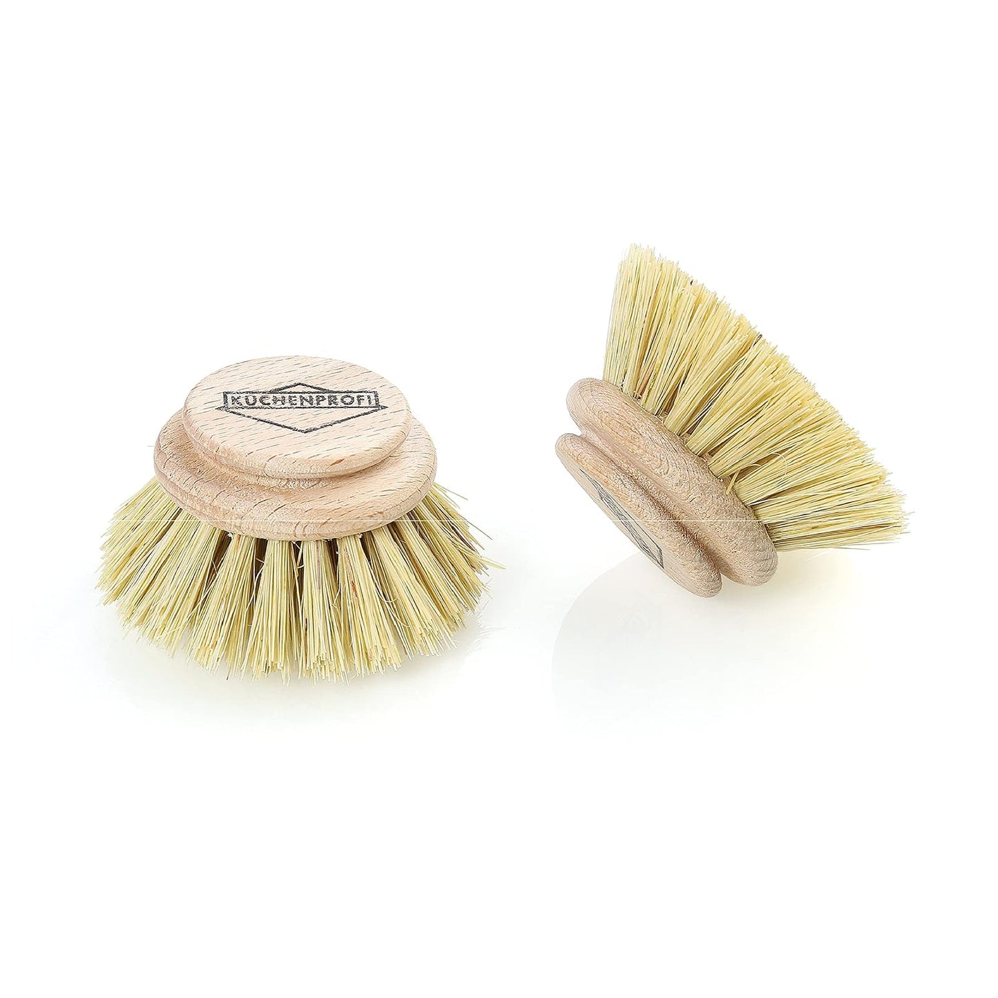 Frieling K√ºchenprofi 2-Pack Replacement Brush Refill for Classic Dish Washing Brush