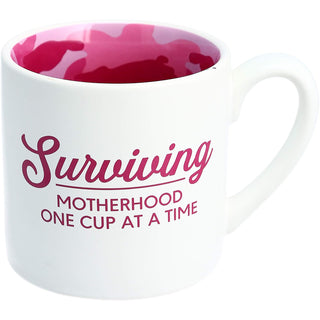 Pavilion Gift Company Drinking Cup, 15 Ounces, White