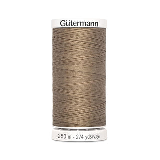 Gütermann Yarn, 273 yd., Brown/Dove Beige