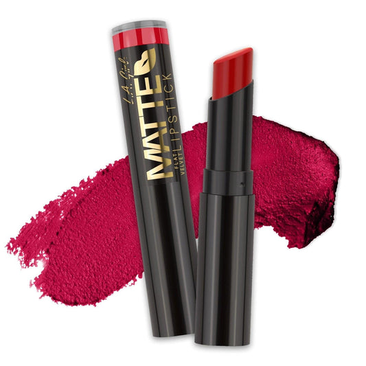 L.A. GIRL Matte Flat Velvet Lipstick 0.1oz - GLC808 Gossip