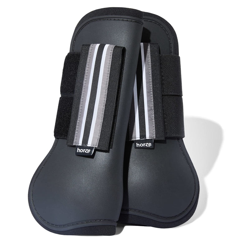 HORZE Adepto Tendon Boots - Black - Horse