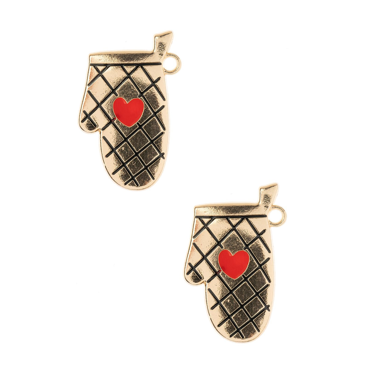 John Bead Charm, 16x29mm, BEIGE