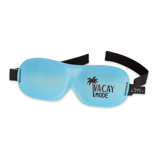 Bucky Ultralight Collection, Contoured Travel and Sleep Eye Mask, Vacay Mode, One Size,5824