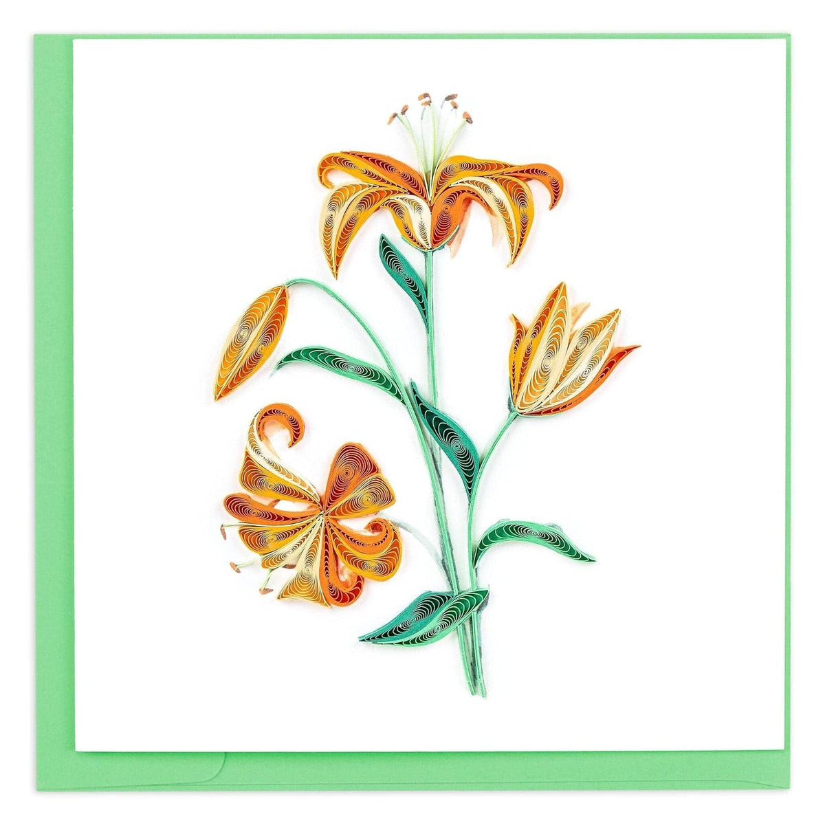 Quilling Card Greeting Card, 6 in. x 6 in., Multi