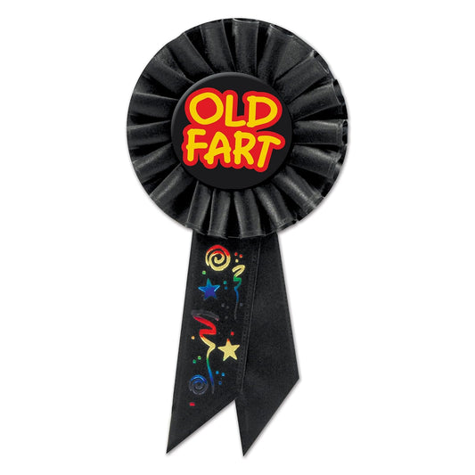 Beistle Old Fart Rosette, 3-1/4-Inch by 6-1/2-Inch