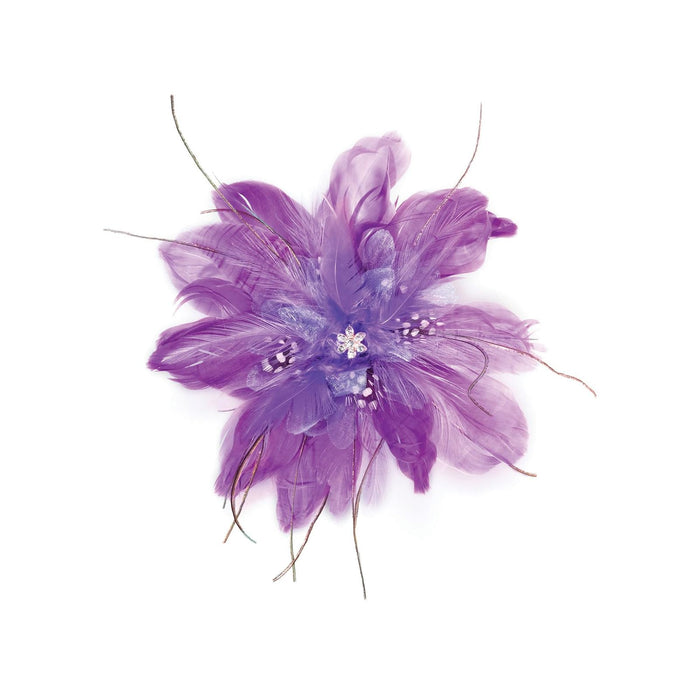 Lillian Rose Hair Clip, 1 Count (Pack of 1), Purple