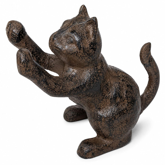 Comfy Hour Cast Iron Door Stopper - Cat