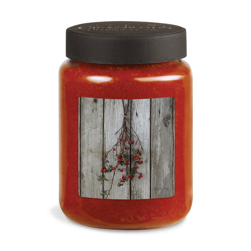 CROSSROADS ORIGINAL DESIGNS Bittersweet Thyme Cranberry Cider 26 Oz Scented Jar Candle, 26 Oz, Home Fragrance