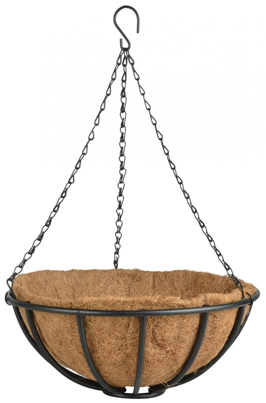 Esschert Design Metal Hanging Basket 14"