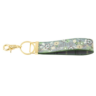 Karma Keychain, 5"L x 1.25"W, Plaid