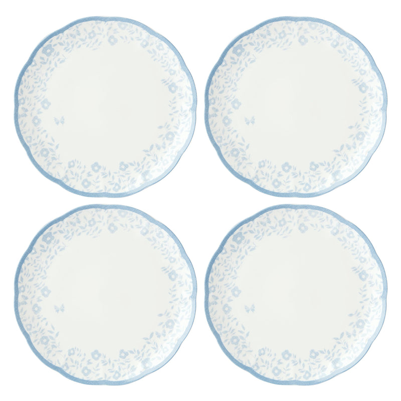 Lenox Butterfly Meadow Cottage 4Pc Dinner Plates, 6.35, Multi